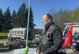 Александр Дрозденко возглавил мотопробег ко Дню Победы